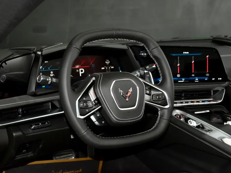 2026 Chevrolet Corvette Stingray 6.2 Litres LT2 V8 Engine Green Black Sports Car GCC