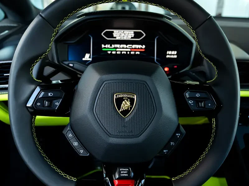 2024 Lamborghini Huracán Tecnica 5.2L Naturally Aspirated V10 Grey Black Sports Car