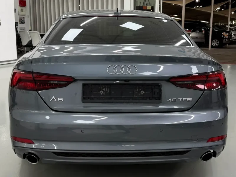 2019 Audi A5 40 TFSI S-Line 2.0L Turbocharged 4-cylinder Petrol Engine Grey Brown Coupe
