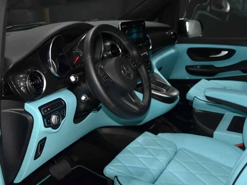 2023 Mercedes-Benz V-Class V 300 2.0-liter 4-cylinder Diesel Engine Black Blue Luxury MPV