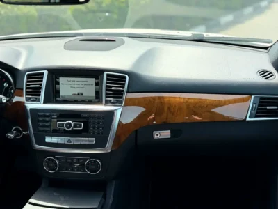 2014 Mercedes-Benz ML 350 AMG 3.5 Litres V6 Petrol Engine White Tan SUV GCC Specs