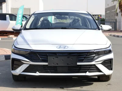 2025 Hyundai Elantra Premium 1.5 Litre 4 Cylinders Petrol Engine White Black Sedan