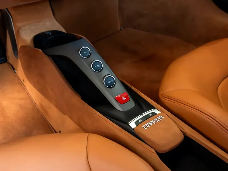 2018 FERRARI 488 GTB 3.9 Liters 8-cylinder Petrol Engine Yellow Tan Coupe RWD