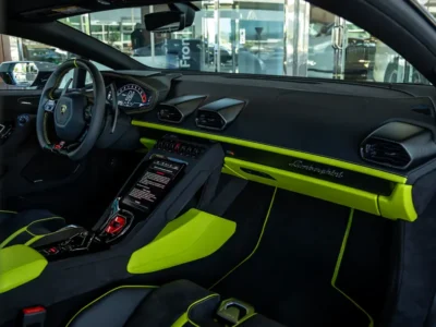 2024 Lamborghini Huracán Tecnica 5.2L Naturally Aspirated V10 Grey Black Sports Car