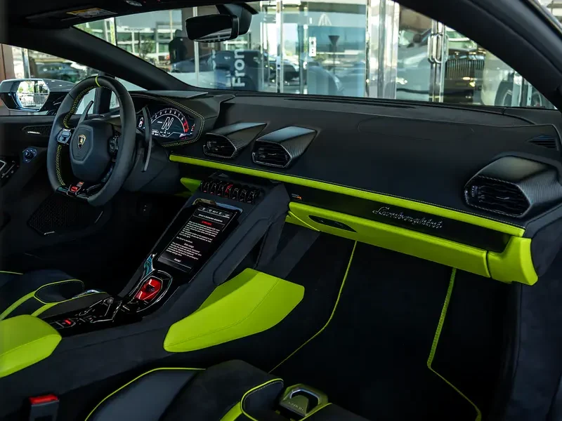 2024 Lamborghini Huracán Tecnica 5.2L Naturally Aspirated V10 Grey Black Sports Car