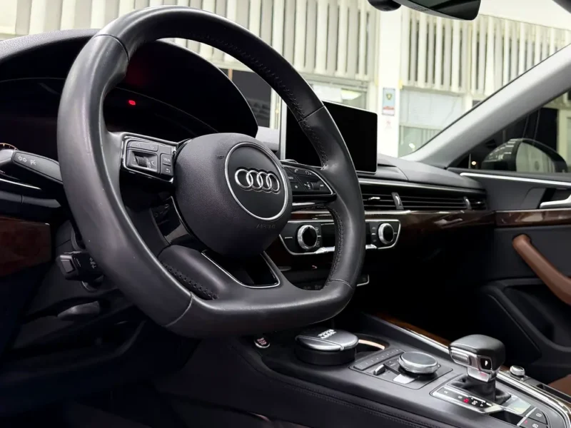 2019 Audi A5 40 TFSI S-Line 2.0L Turbocharged 4-cylinder Petrol Engine Grey Brown Coupe