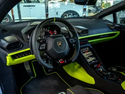 2024 Lamborghini Huracán Tecnica 5.2L Naturally Aspirated V10 Grey Black Sports Car