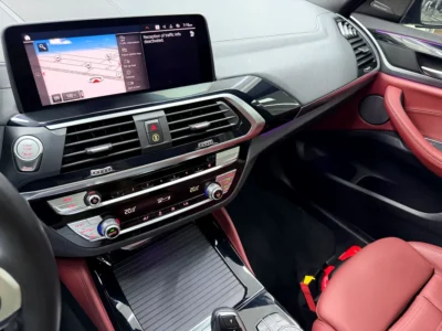 2021 BMW X4 xDrive30i M Sport 2.0-liter Turbocharged 4-cylinder Engine Black Red SUV