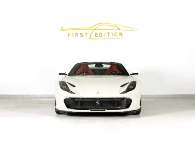 2020 Ferrari 812 GTS GTS 6.5-liter V12 Petrol Engine White Red Sports Car GCC Specs