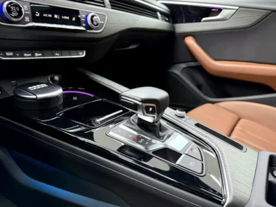 2022 Audi A5 40 TFSI S-Line 2.0-liter turbocharged 4-Cylinder Engine White Brown Sedan