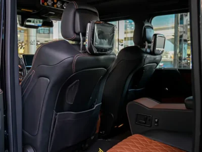 2014 Mercedes-Benz G 63 AMG 6×6 5.5L twin-turbo V8 Engine Black Tan Pickup Truck