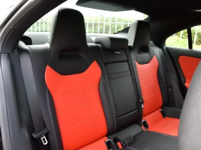 2025 Mercedes-Benz CLA200 AMG 1.3-liter Turbo 4 Cylinder Engine Black Red Sedan