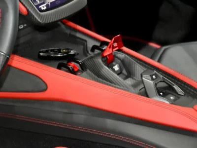 2024 Lamborghini Revuelto 6.5L Naturally Aspirated V12 Hybrid White Red Sports Car