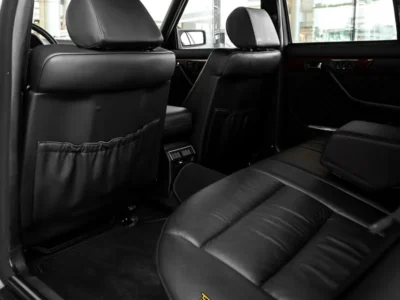 1991 Mercedes-Benz 500 SEL 5.0 Litres V8 Petrol Engine Grey Black Luxury Sedan