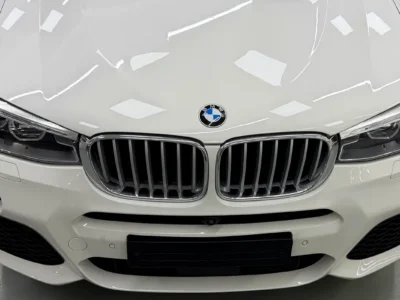 2017 BMW X3 xDrive28i 2.0 Litres Inline-4 TwinPower Turbo Petrol Engine White Brown SUV