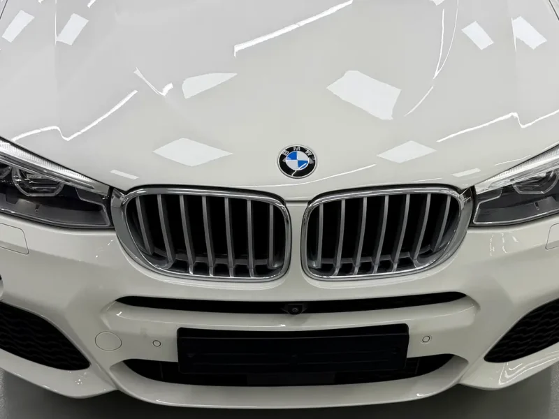 2017 BMW X3 xDrive28i 2.0 Litres Inline-4 TwinPower Turbo Petrol Engine White Brown SUV