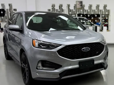 2023 Ford Edge ST 2.7 Liter Twin-Turbocharged V6 Petrol Engine Grey Black Crossover GCC