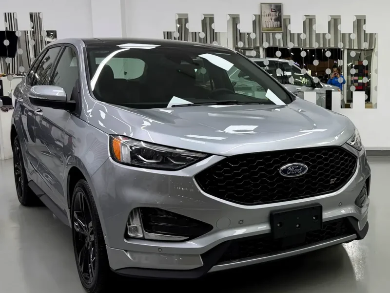 2023 Ford Edge ST 2.7 Liter Twin-Turbocharged V6 Petrol Engine Grey Black Crossover GCC