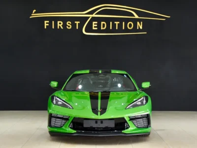 2026 Chevrolet Corvette Stingray 6.2 Litres LT2 V8 Engine Green Black Sports Car GCC