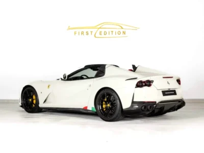 2020 Ferrari 812 GTS GTS 6.5-liter V12 Petrol Engine White Red Sports Car GCC Specs