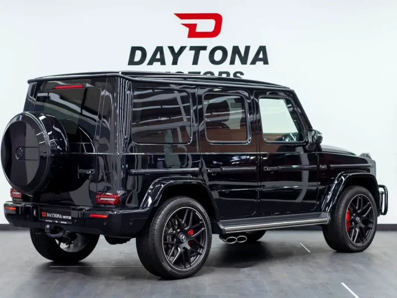 2021 Mercedes-Benz G-Class G 63 AMG 4.0 Litres V8 Biturbo Petrol Engine Black SUV