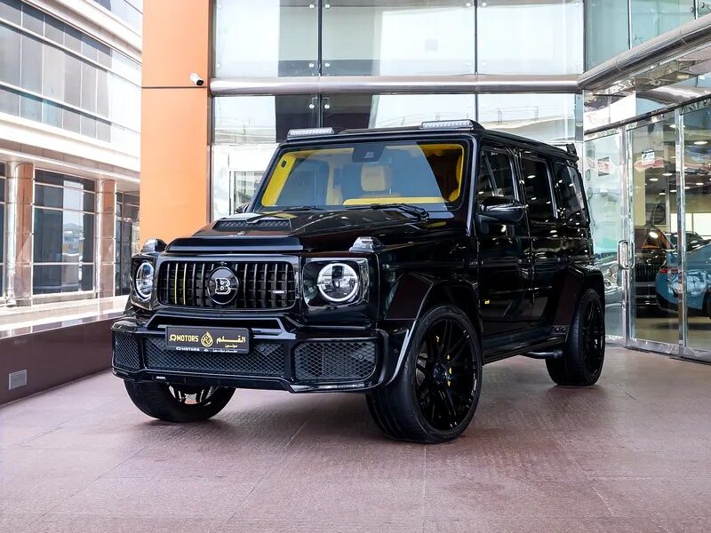 2022 Mercedes-Benz G-Class Brabus Other 4.0L V8 Bi-Turbo Engine Black Yellow SUV