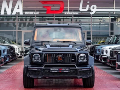 2024 Mercedes-Benz G-Class G 63 AMG 4.0 Litres V8 Biturbo Petrol Engine Black Orange SUV