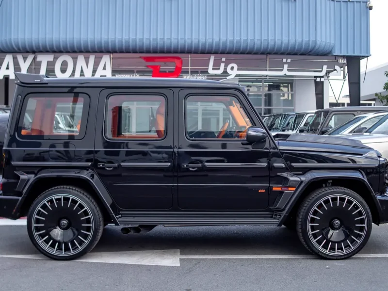 2024 Mercedes-Benz G-Class G 63 AMG 4.0 Litres V8 Biturbo Petrol Engine Black Orange SUV