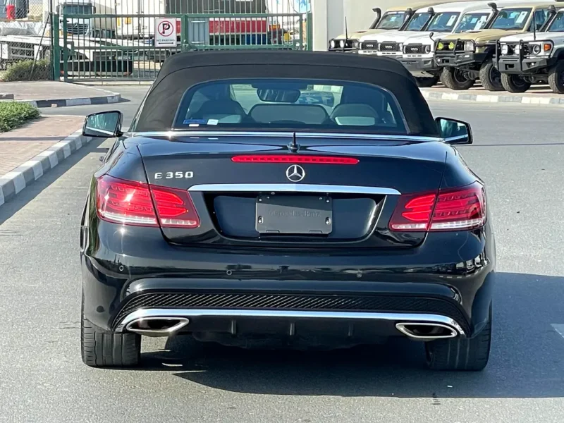 2014 Mercedes-Benz E-Class E 350 AMG 6 Cylinders Engine Black Convertible CLEAN CONDITION