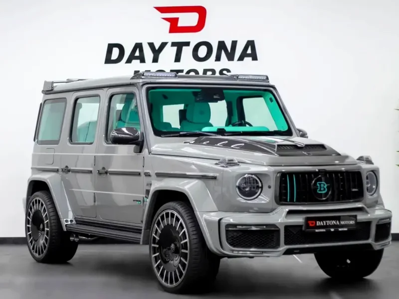 2021 Mercedes-Benz G-Class Brabus Other 8 Cylinders Petrol Engine Grey Green SUV