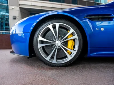 2015 Aston Martin V8 Vantage S 4.7 Litres V8 Petrol Engine Blue White Coupe