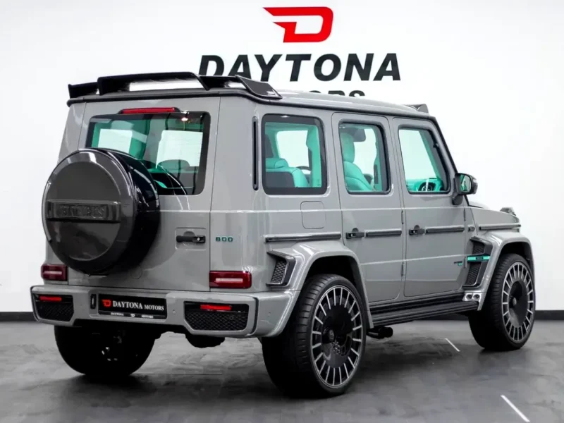 2021 Mercedes-Benz G-Class Brabus Other 8 Cylinders Petrol Engine Grey Green SUV