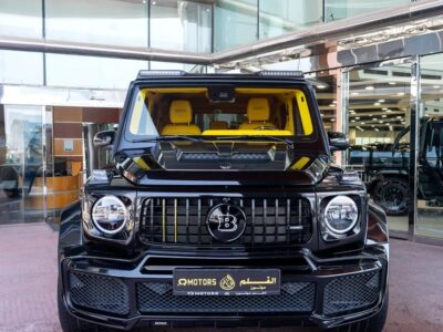 2022 Mercedes-Benz G-Class Brabus Other 4.0L V8 Bi-Turbo Engine Black Yellow SUV