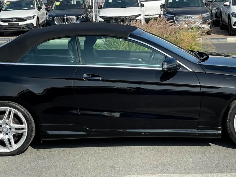 2014 Mercedes-Benz E-Class E 350 AMG 6 Cylinders Engine Black Convertible CLEAN CONDITION