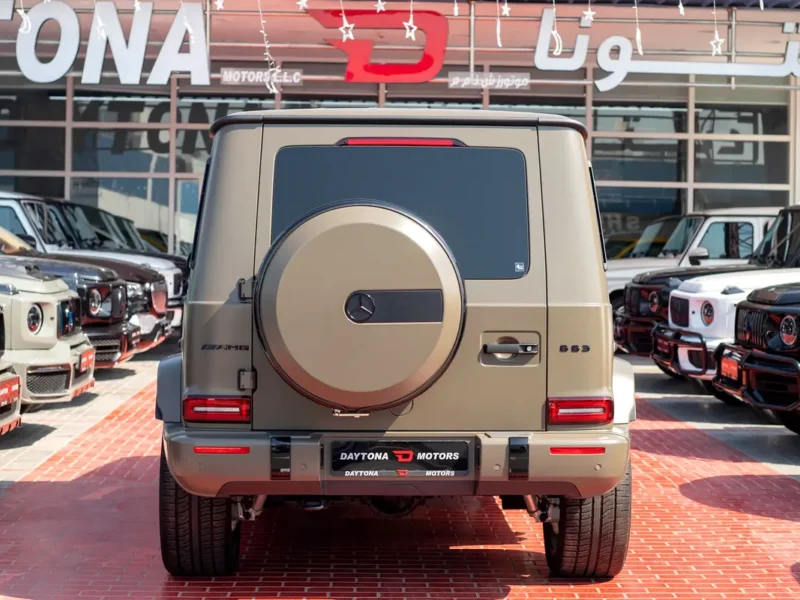 2021 Mercedes-Benz G-Class G 63 AMG 4.0 Litres V8 Biturbo Petrol Engine Brown Black SUV