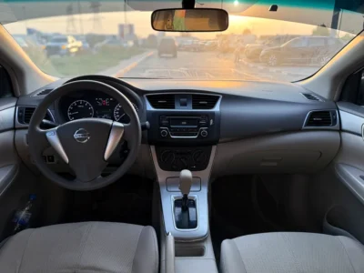 2020 Nissan Sentra Standard 1.6L 4 Cylinders Engine White Beige Sedan Mid Option GCC