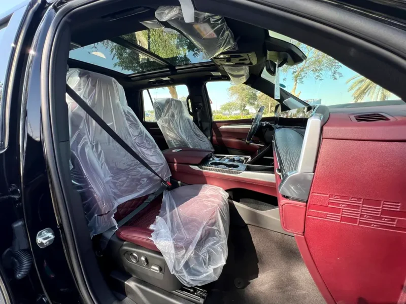 2026 Cadillac Escalade Sport 6.2 Liters V8 Petrol Engine Black Maroon SUV GCC Specs