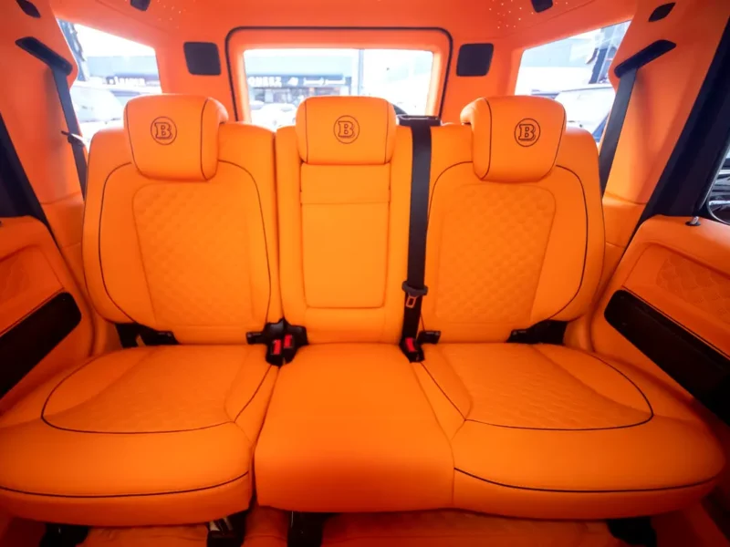 2024 Mercedes-Benz G-Class G 63 AMG 4.0 Litres V8 Biturbo Petrol Engine Black Orange SUV