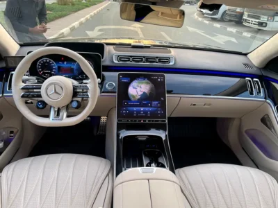 2024 Mercedes-Benz S-Class S 63 AMG 8 Cylinders Petrol Engine Black Beige Sedan EDITION 1