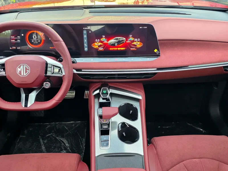 2025 MG MG 7 Other 4 Cylinders Petrol Engine Red Sedan Automatic GCC Specs