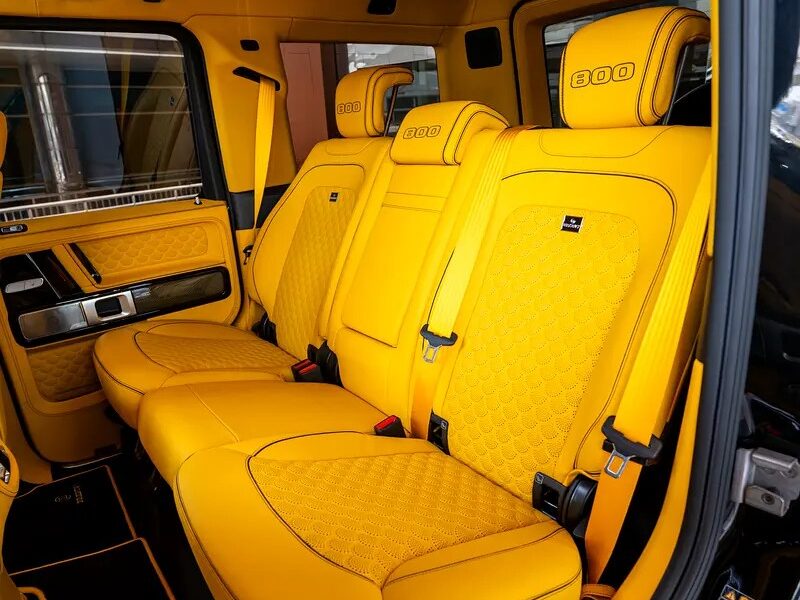 2022 Mercedes-Benz G-Class Brabus Other 4.0L V8 Bi-Turbo Engine Black Yellow SUV