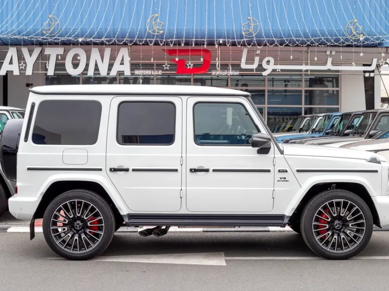 2025 Mercedes-Benz G-Class G 63 AMG 4.0 Litres V8 Biturbo Petrol Engine White SUV
