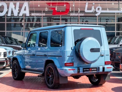 2023 Mercedes-Benz G-Class G 63 AMG 4.0 Litres V8 Biturbo Petrol Engine Blue White SUV