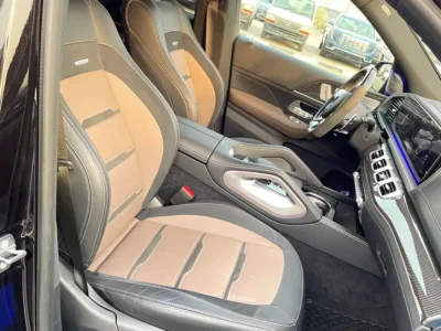 2021 Mercedes-Benz GLE-Class GLE 63 S AMG 4Matic 8 Cylinder Engine Black Brown SUV