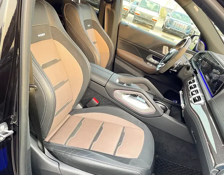 2021 Mercedes-Benz GLE-Class GLE 63 S AMG 4Matic 8 Cylinder Engine Black Brown SUV