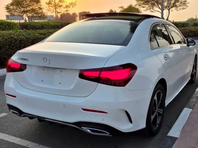 2025 Mercedes-Benz A-Class A 200 4 Cylinders Petrol Engine White Black Sedan