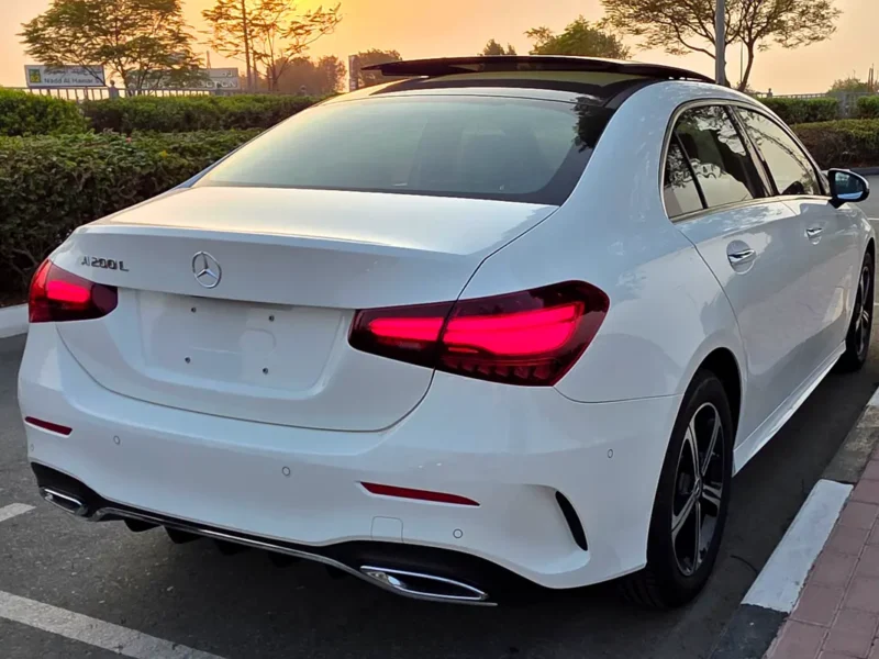 2025 Mercedes-Benz A-Class A 200 4 Cylinders Petrol Engine White Black Sedan