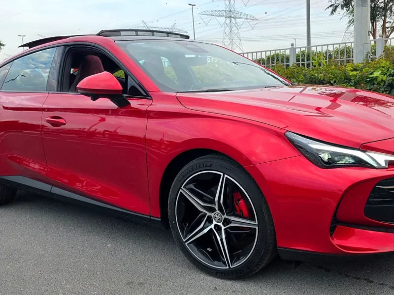 2025 MG MG 7 Other 4 Cylinders Petrol Engine Red Sedan Automatic GCC Specs