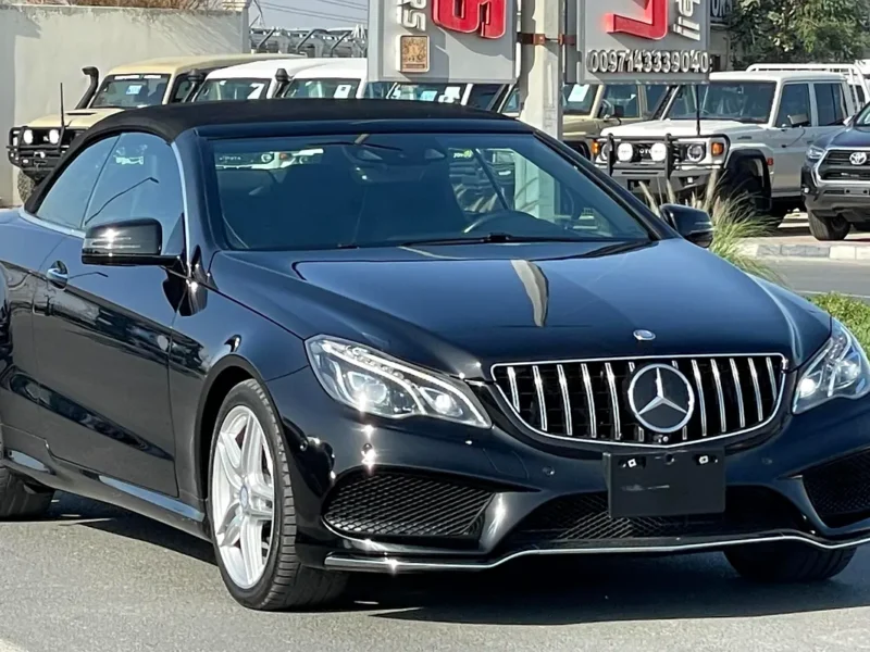2014 Mercedes-Benz E-Class E 350 AMG 6 Cylinders Engine Black Convertible CLEAN CONDITION
