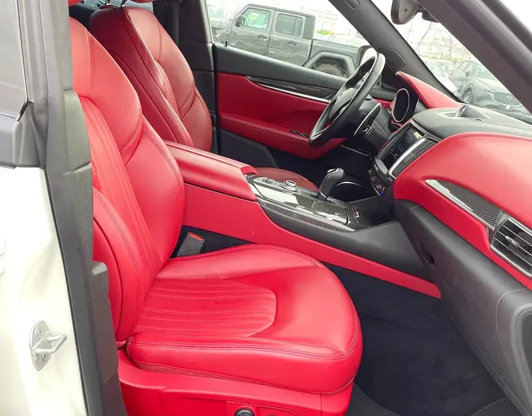 2017 Maserati Levante Standard V6 Engine White Red SUV Full option Excellent Condition